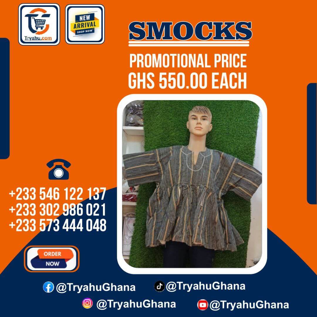 Premium Handmade Northern Smocks in Ghana | Authentic Quality Smocks – Tryahu